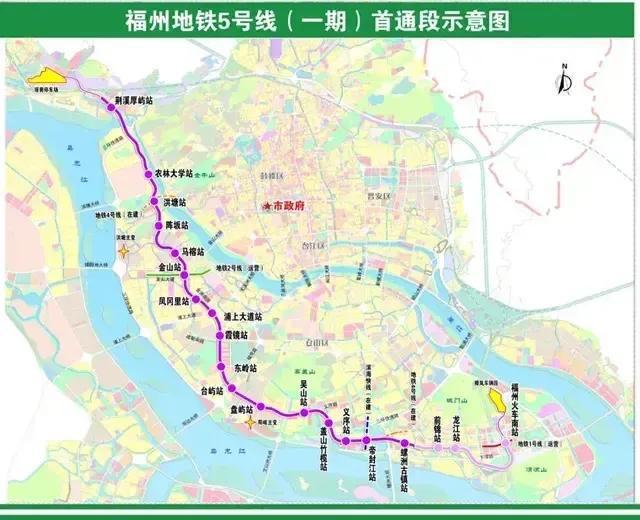 苏州5号线最新地铁线路图